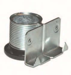 Höhenversteller, Zamak, 30 mm/ +20 mm