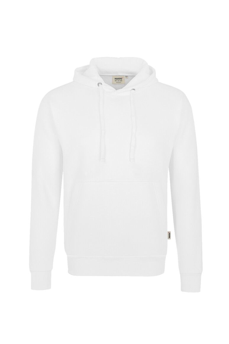HAKRO Kapuzen-Sweatshirt Premium weiß, 2XS