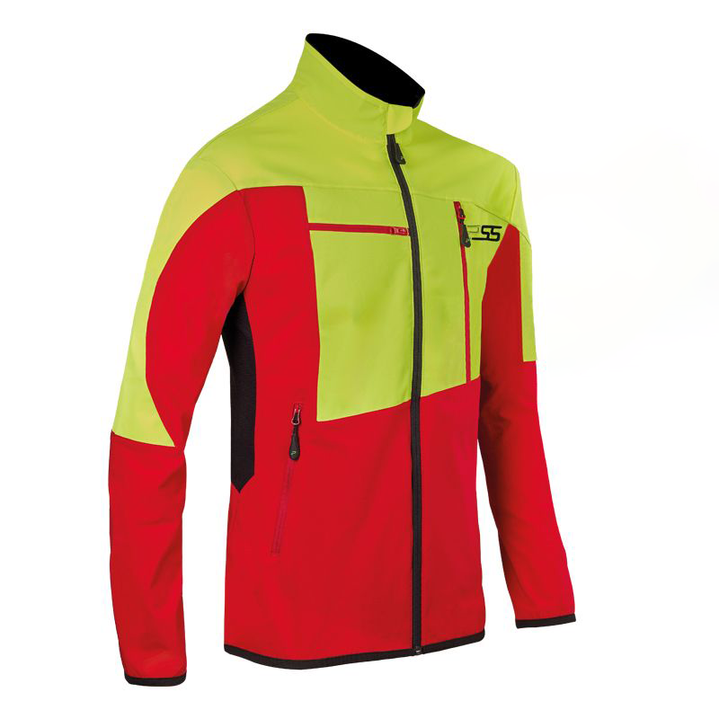 PSS X-treme Funktionsjacke Breeze rot/gelb - Gr. S