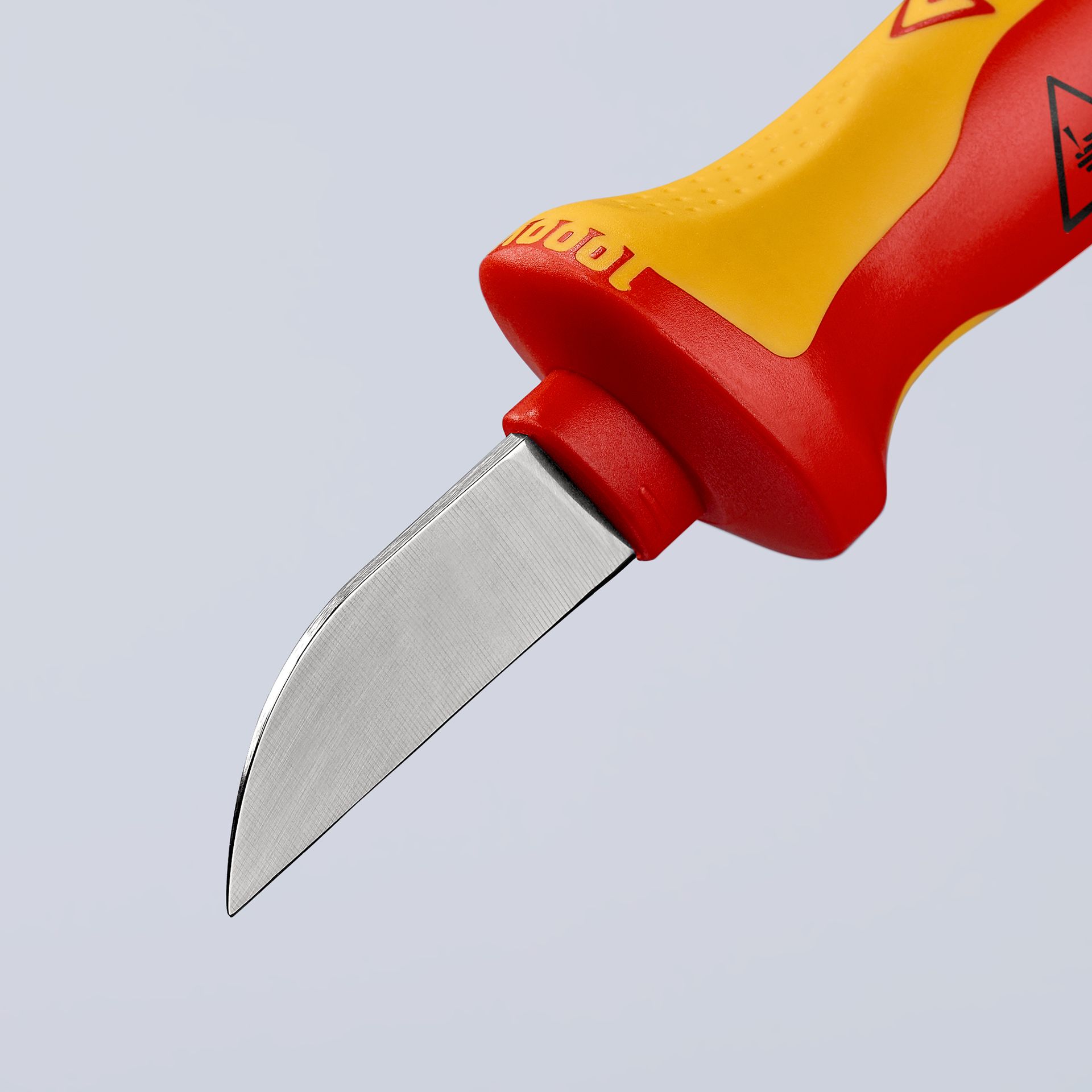 KNIPEX Kabelmesser isolierender Mehrkomponenten-Griff,