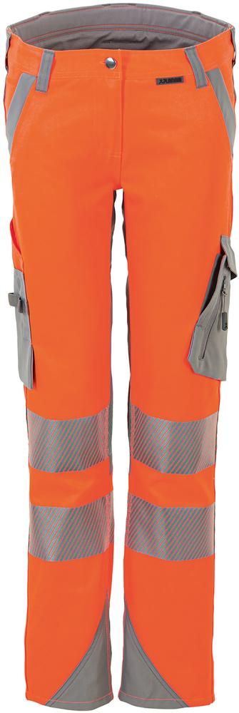 Norit Warnschutz, Damen Bundhose, orange/zink, 36