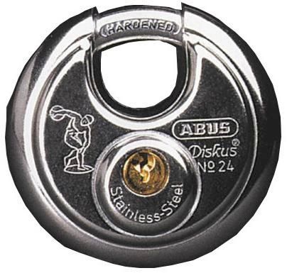 Diskus-Hangschloss 24/70mm