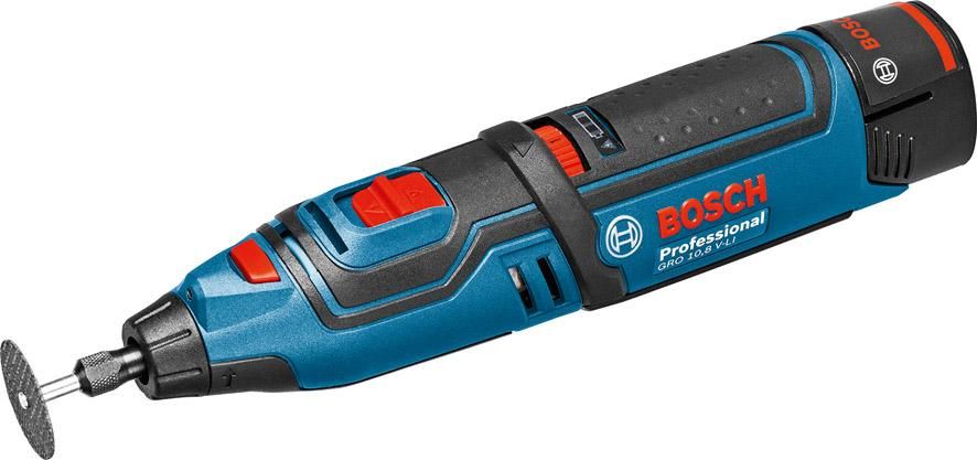 Akku-Rotationswerkzeug GRO 12V-35 Bosch 2x12,0 V 2,0 Ah Ladegerät GAL1230 L-Boxx