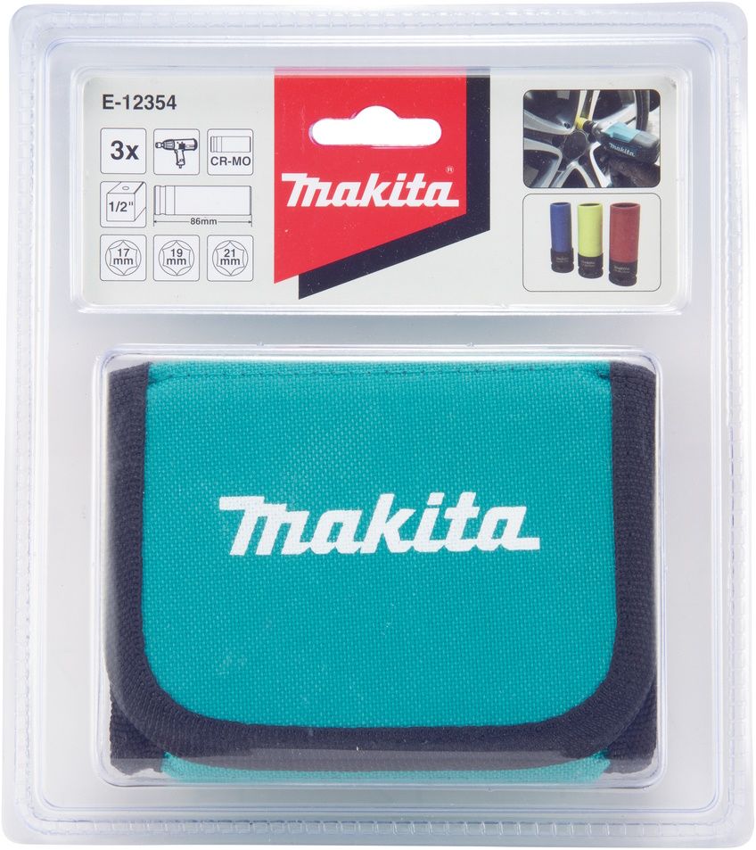 MAKITA Kraftsteckschlüsseleinsatz-Satz "KFZ"