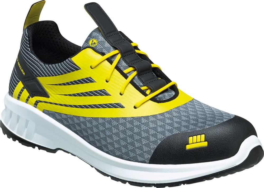 Halbschuh CP 4480, gelb-grau, ESD NB S1, Gr.36