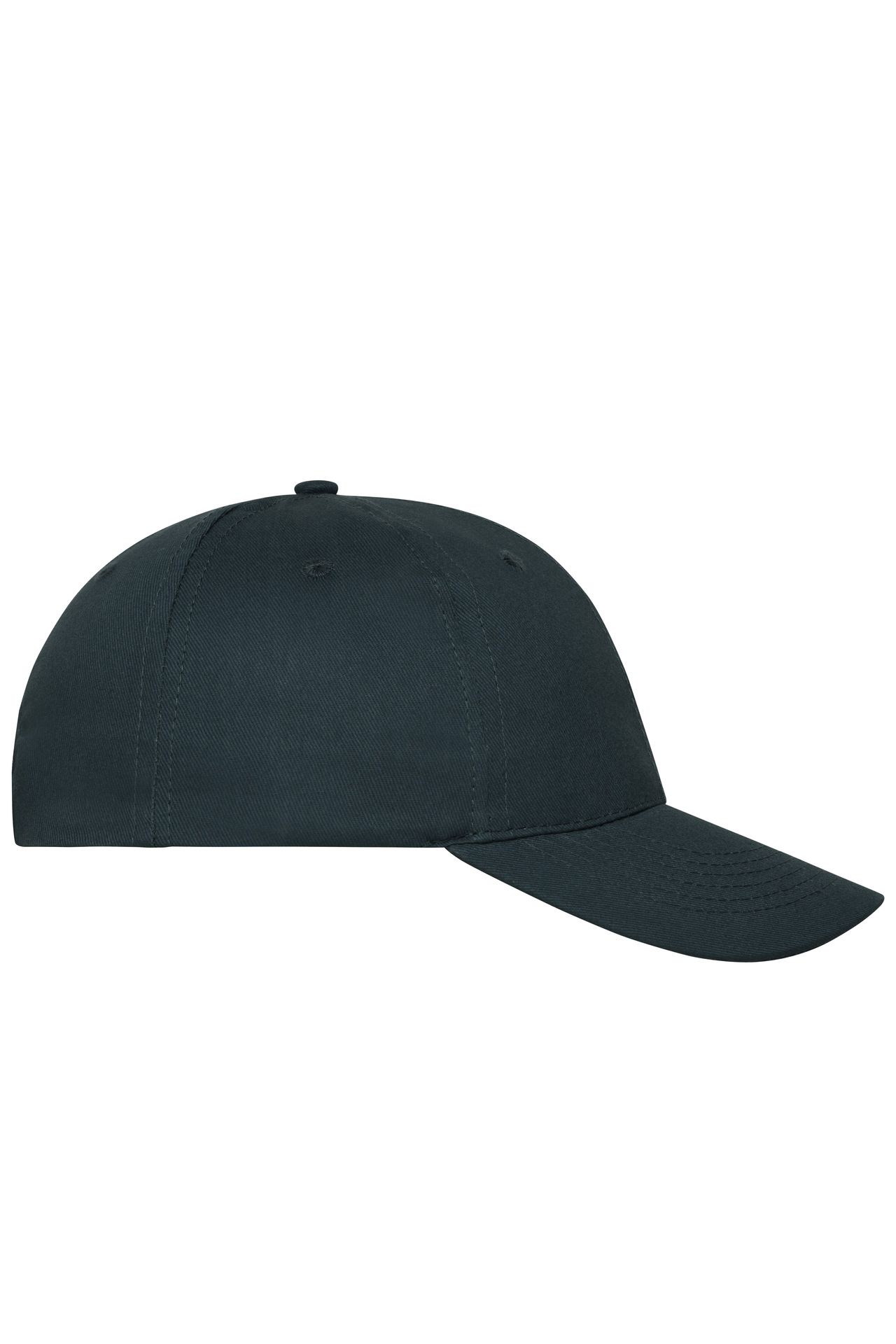 6 Panel Cap mit ungebürsteter Oberfläche