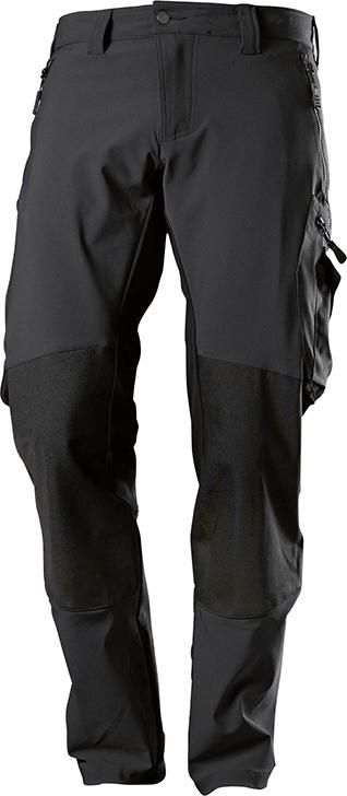 Stretch-Hose 1861-620, schwarz, Gr.56l BPlus Logo Stretch