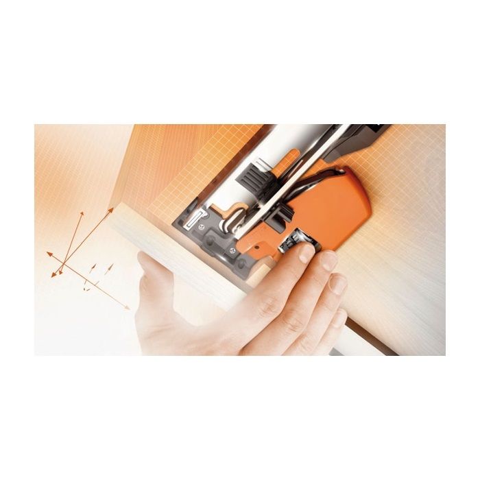 BLUM MOVENTO Kupplung mit Seitenverstellung