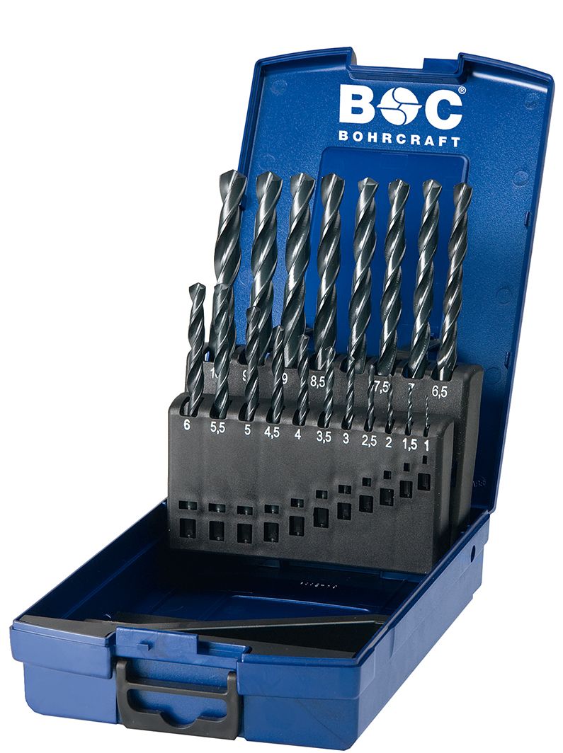 Bohrcraft HSS-R DIN 338 rollgewalzt Typ N in ABS-B