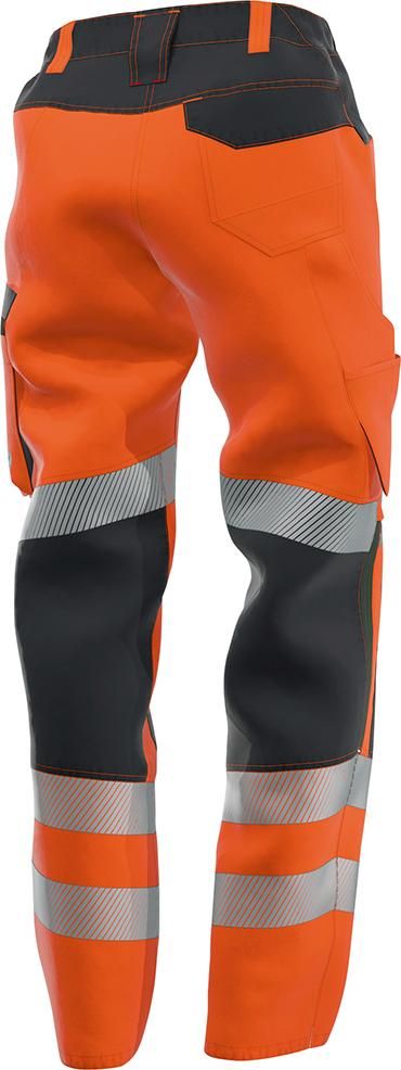 BP Warnschutz-Arbeitshose, Orange, Gr. 34