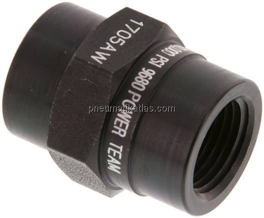 POWER-TEAM Muffe, 2 x NPT 3/8"(IG), kein(AG)