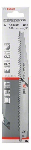 Bosch Säbelsägeblatt S 2345 X