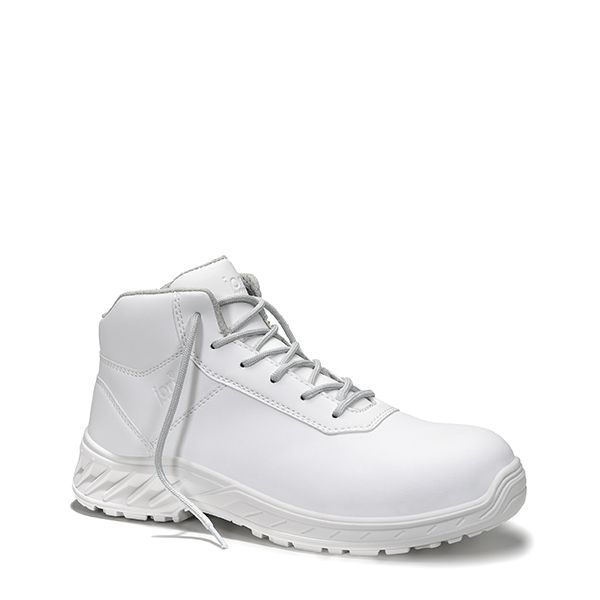 Sicherheitsschnürstiefel jo_CLEAN Loop white Mid ESD S3S, Gr. 36