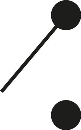 Bajonett-Druckschalter 0,1 - 1 bar (Schließer), G 1/4"