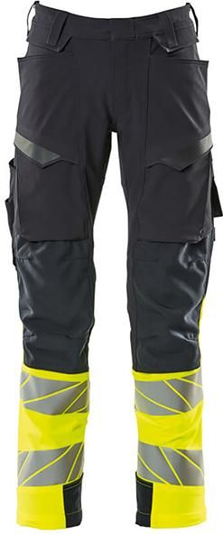 Mascot Accelerate Safe Warnschutz-Bundhose, Blau, Gr. 46 Lang (90C46)