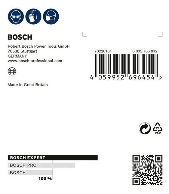BOSCH Handschleifblatt