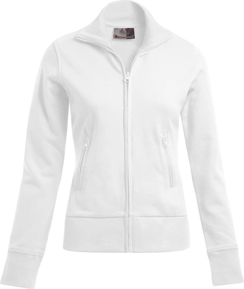 Women`s Jacket Stand-UP Collar white, Gr.XS