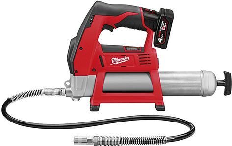 Akku-Fettpresse M12GG-401B Milwaukee 1x12,0 V 4,0 Ah Ladegerät C12 C Tasche