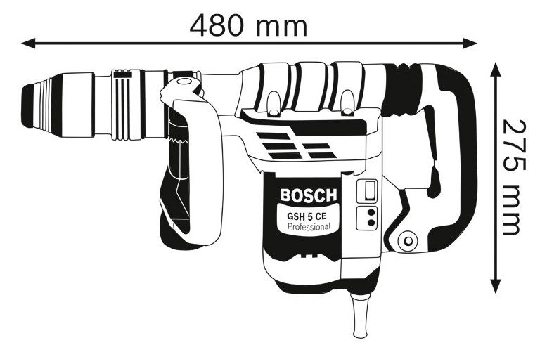 BOSCH Schlaghammer im Koffer