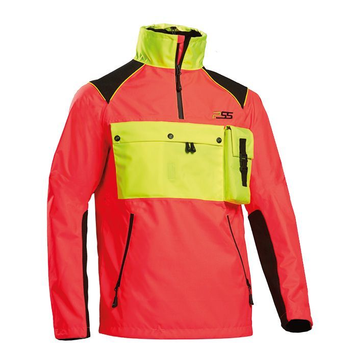 PSS X-treme Funktionsjacke Hydrid rot/gelb - Gr. S