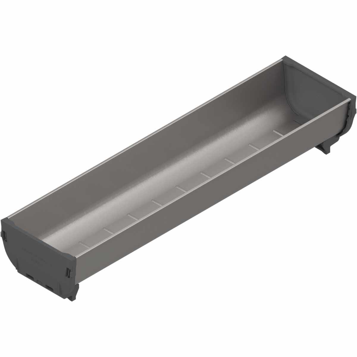 ORGA-LINE Schale, Länge=352 mm, Breite=88 mm, inox-gebü/staubgr