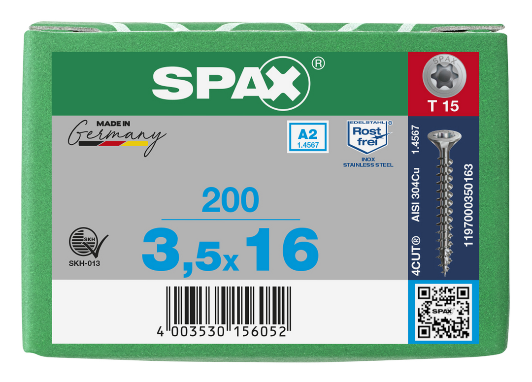 SPAX Senkkopf T-STAR plus VG