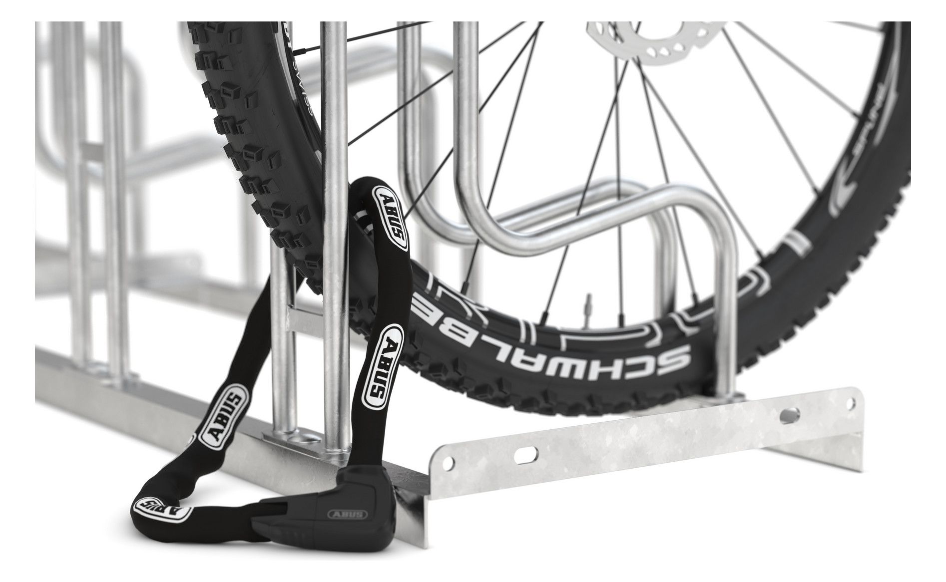 WSM Fahrradstandparker, zerlegt