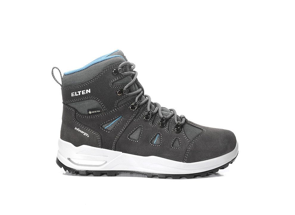 ELTEN ENYA XXF WR Berufsstiefel Mid O2 ESD, Grau, Gr. 37