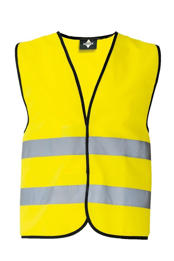 HI-VIS SAFETY VEST  Wolfsburg, Signal Gelb, Gr. L