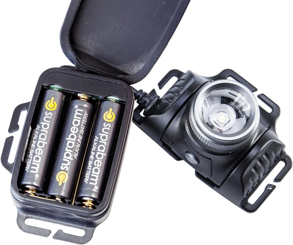 Kopflampe V3 air 6-340lm Suprabeam