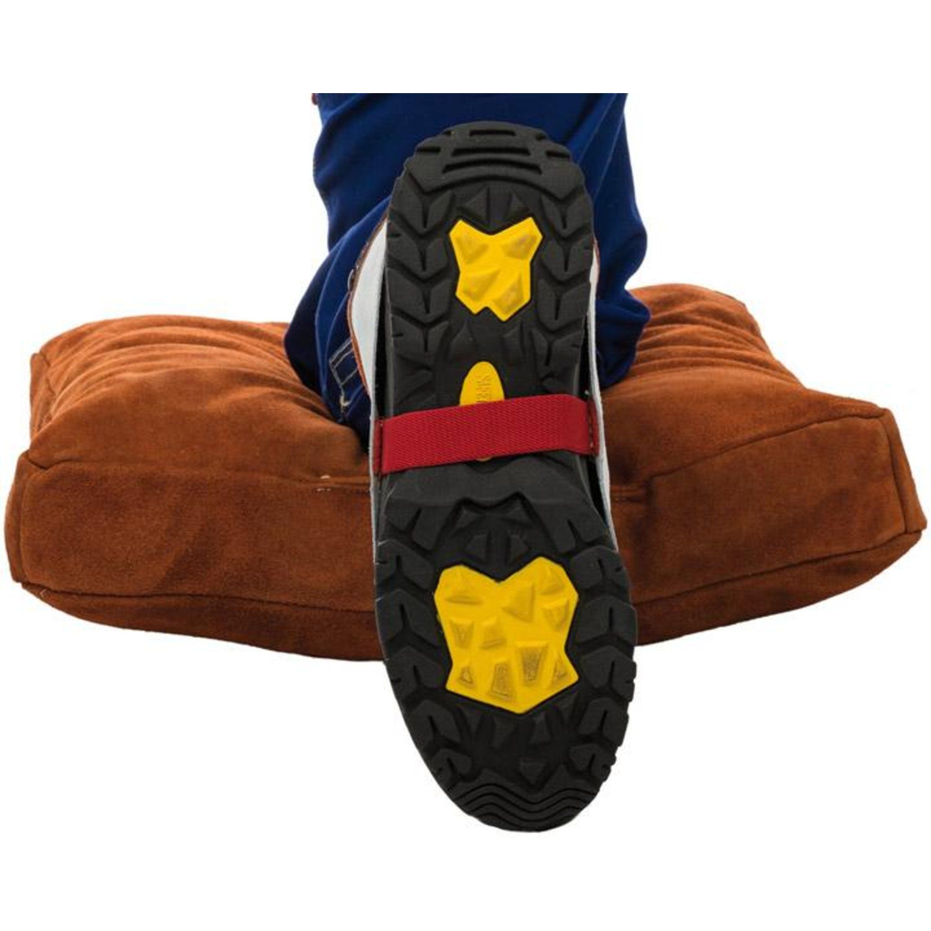 Lava Brown Gamaschen (Paar) Spalt Rindleder