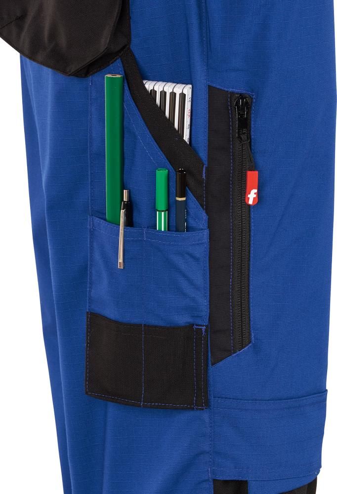 D-Latzhose Performance kornblau/schwarz Gr. 40 FORTIS