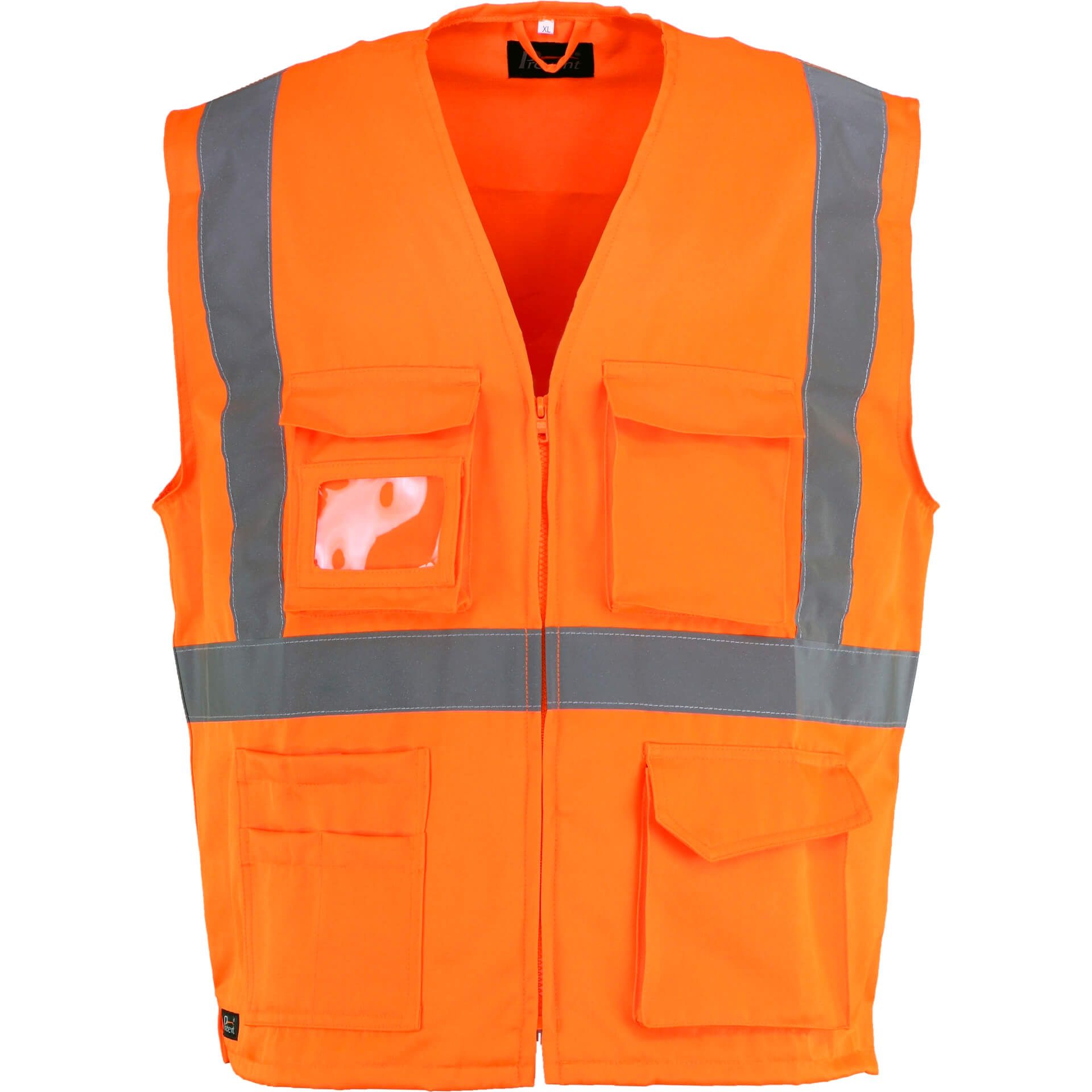 PREVENT® Trendline Warnweste PTW-WT, leuchtorange, Gr. S