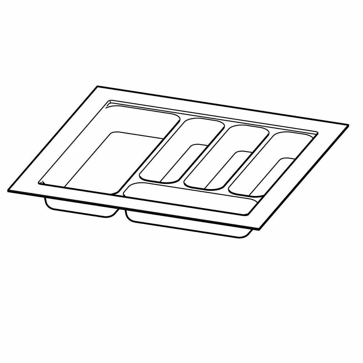 OrgaTray 440, 380 - 440 / 451 - 500, anthrazit