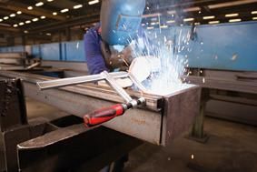 Schraubzwinge Ganzstahl mit 2-Komponenten-Heft 100x60mm BESSEY