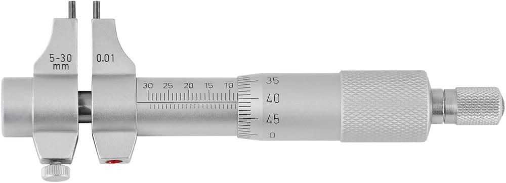 2-Punkt-InnenmessschraubeHM-Messflächen 5-30mm FORTIS