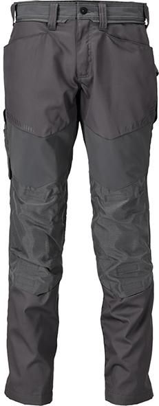 Hose mit Knietaschen, anthrazitgrau, 76C46