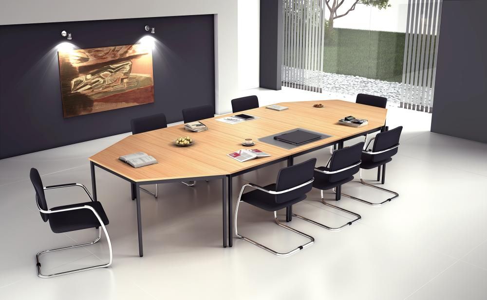 Tisch 80 x 80 lichtgrau