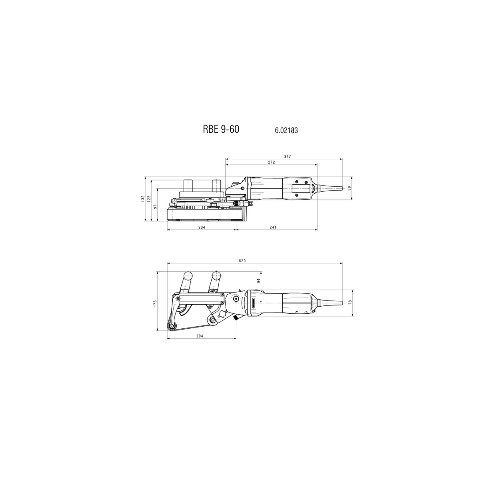 Rohrbandschleifer Set RBE 9-60 Metabo