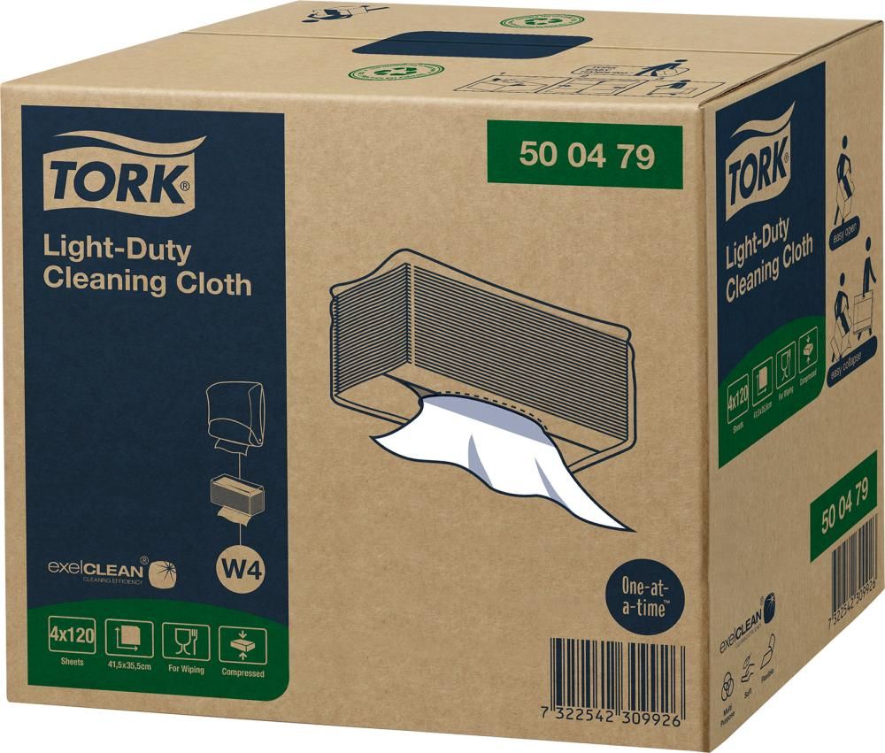 Tork Reinigungstücher Einzeltücher W4 System 4x 120 Tücher