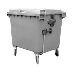Kunststoff-Müllcontainer, anthrazit