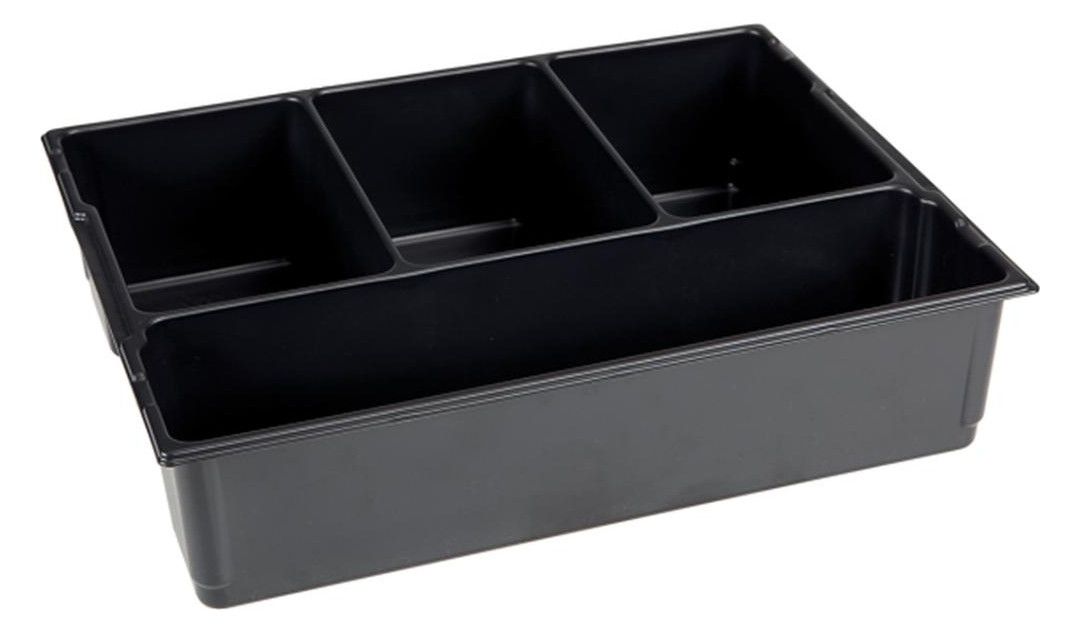 L-BOXX Kleinteileeinsatz, schwarz