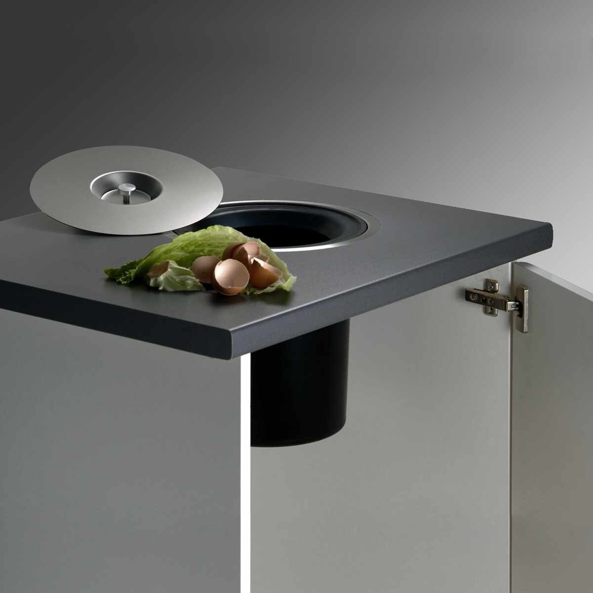 Bin.it Drop 13l EDS/Kst. schwarz