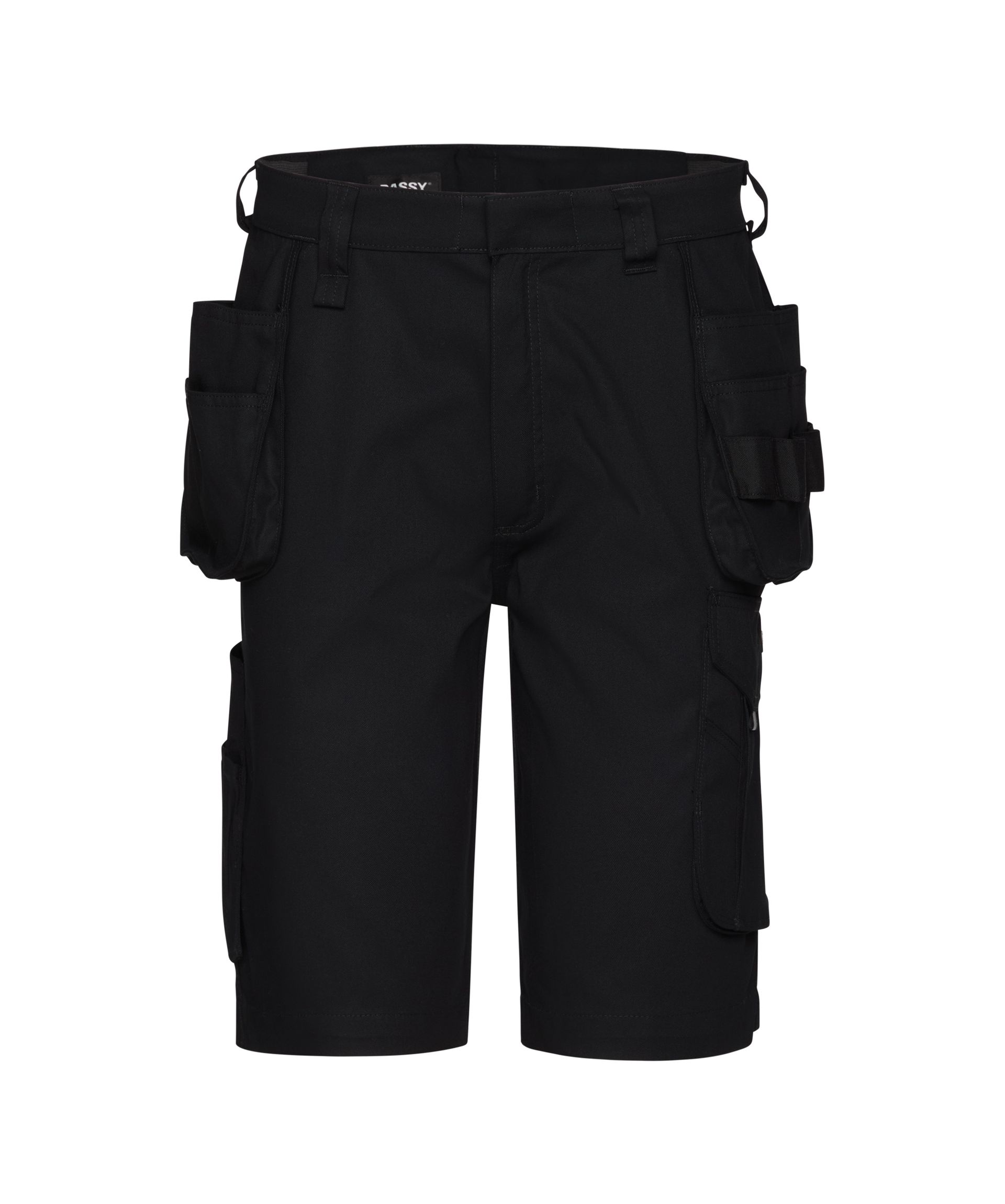DASSY® Kuma - Arbeitsshorts mit Holstertaschen - schwarz, Gr. 42