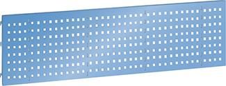 Rückwand gelocht B665xH350mm Lochung 10x10mm RAL 5012
