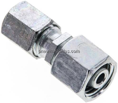 Reduziereinsatz 8 L-6 L (M12x1,5), Stahl verzinkt