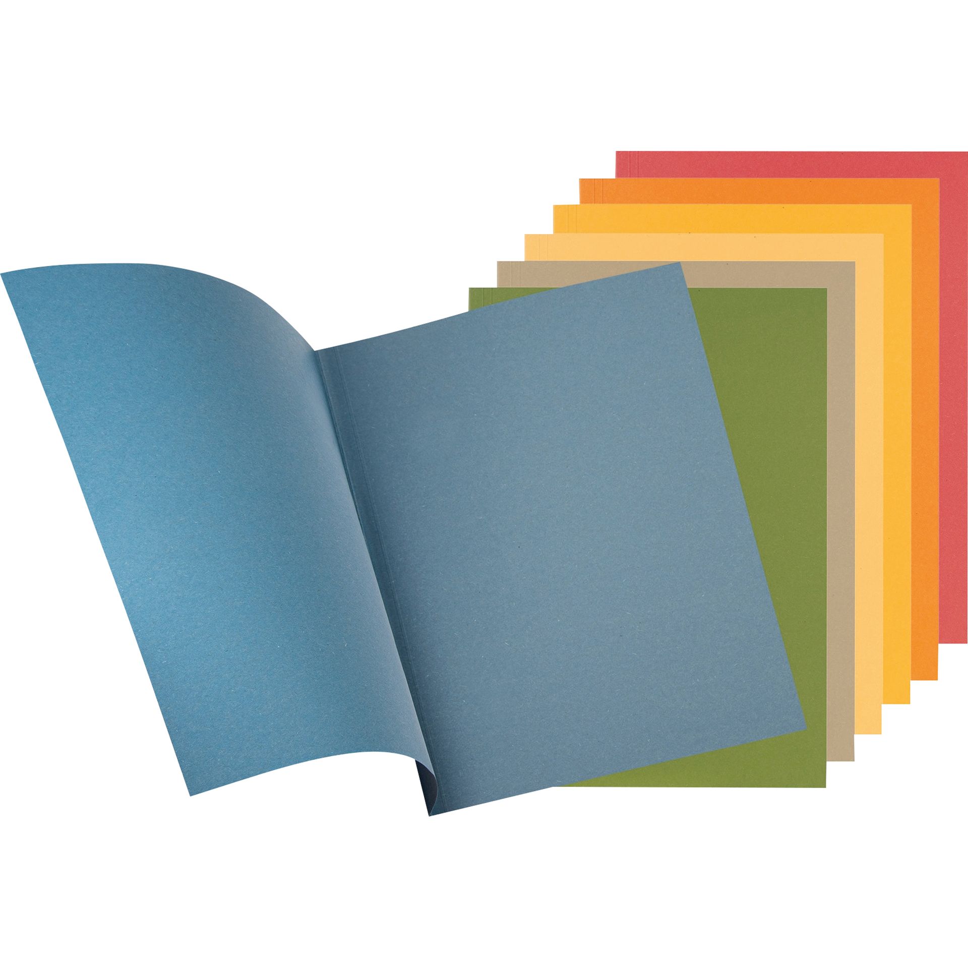 Aktendeckel 23x31,8cm 250g rt 100 St./Pack.