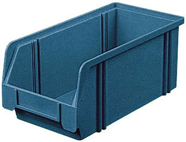 Sichtlagerkasten LK 3A blau 290/266x140x130 mm LA-KA-PE