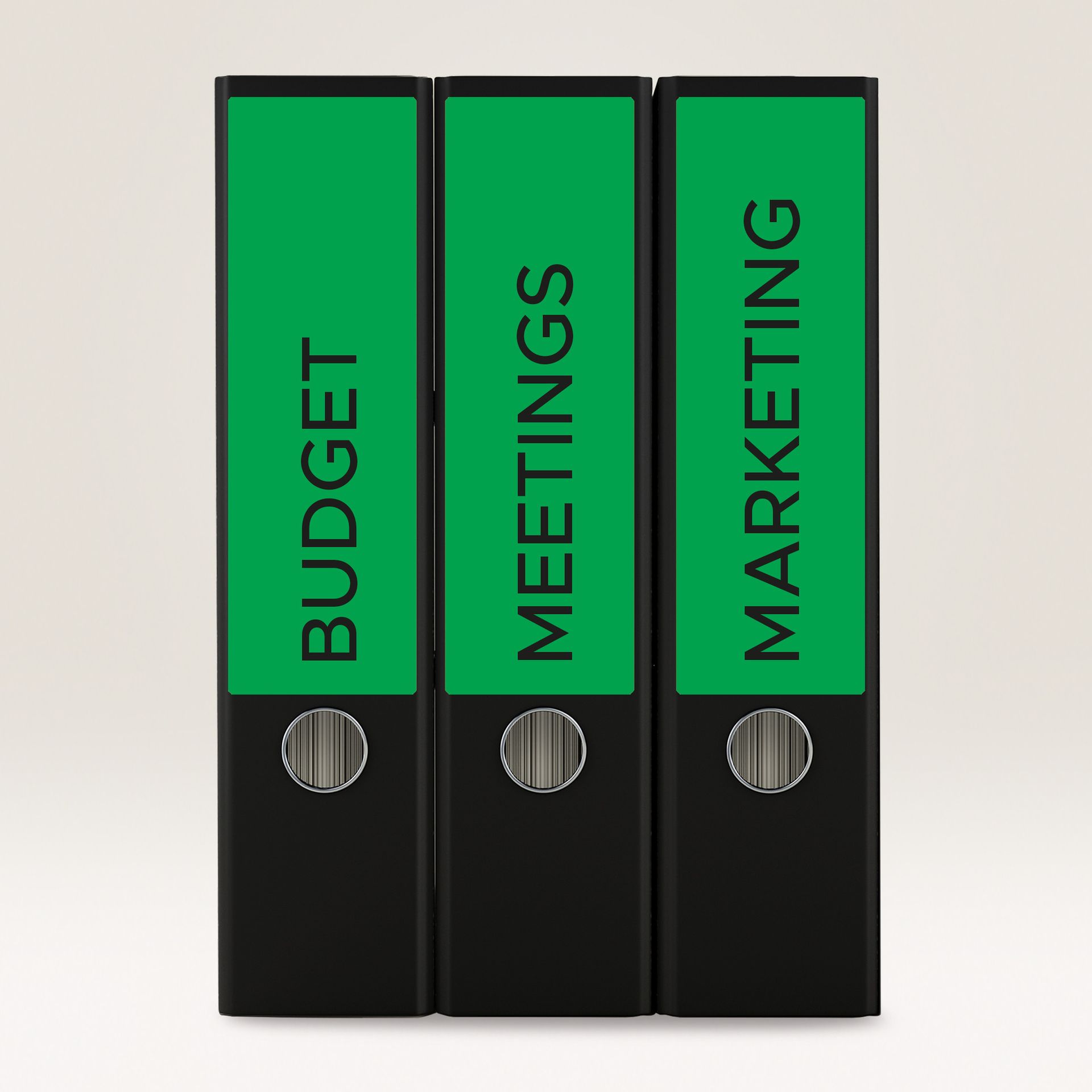 Ordneretikett 61x192mm gn 80 St./Pack.