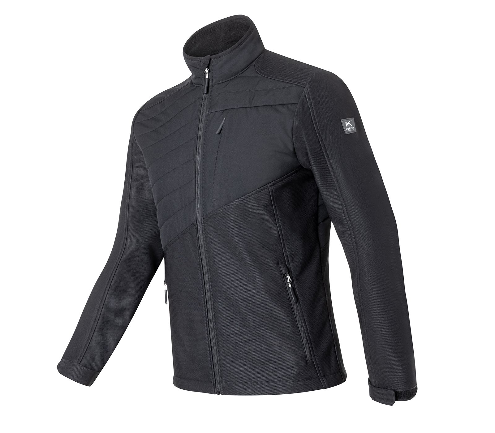 Hybrid Softshell Jacke schwarz Gr. XS